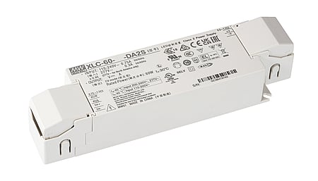 60W LED Betriebsgerät 24V/2.5A, DALI2, AC Push, Independent