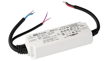 60W LED Betriebsgerät 24V/2.5A, DALI2, AC Push
