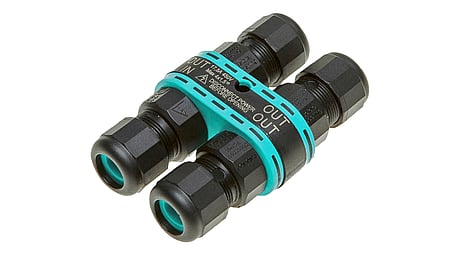 Techno Distributeur de courant quadruple TH392, 4P, D7.0-12.0, IP68