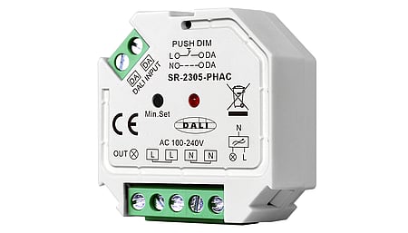 Signalwandler DALI2 / AC-PUSH zu Phasenabschnitt