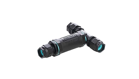 Répartiteur de câbles Techno T TH402, 3P, raccordement vissé, D7-13.5, IP68