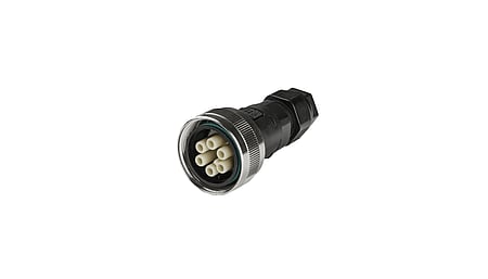 Connecteurs circulaires THB408, prise femelle, 5P, vis, D7-13.5 IP68/IP69