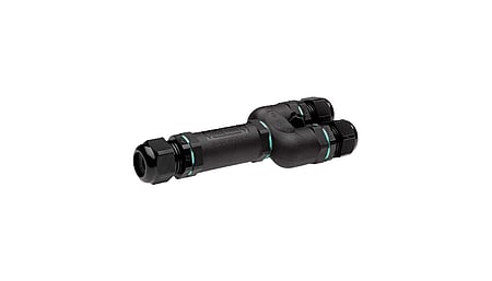 Techno Distributeur de courant triple en Y THR399, 5P, D8-17, IP68