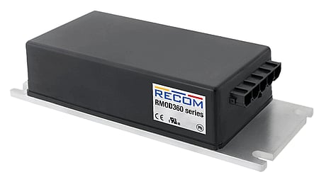 360W Off Highway Vehicle DC/DC Wandler In: 18...106Vdc / Out 24.5Vdc/15A