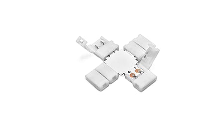 Connecteur en X pour PCB, 8mm, 2 pôles