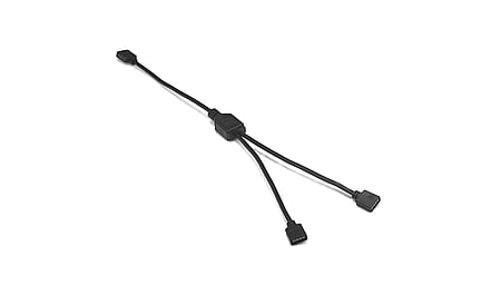 Mehrfach Stromverteiler / Y-Kabel RGB mit Flachsteckbuchsen, 4polig für LED-Applikationen, etc.