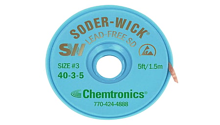 Desoldering braid Lead-free SD ESD Safe 2 mm x 1.5 m