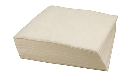 TechClean class 100 tear-resistant wipe made of 100% cotton 14.5x14.5cm 100pcs