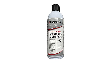 Static Free Plast-N-Glass Non-flammable plastic and glass cleaner 400ml