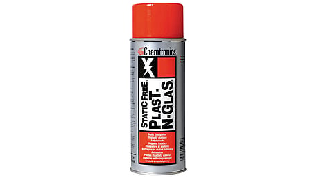 Static Free Plast-N-Glass Non-flammable plastic and glass cleaner 400ml