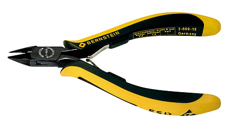 ESD diagonal cutters EUROline dissipative 135 mm Mini-Wate
