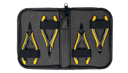 ESD pliers set EUROline 4-piece (incl. ESD bag)