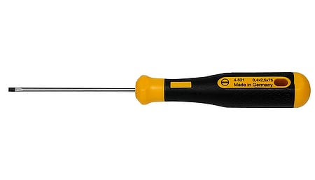 Screwdriver POWERline slotted blade 2.5x0.4x75 mm