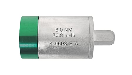 Drehmoment-Adapter 10.0 Nm beidseitig 1/4 Zoll Sechskant