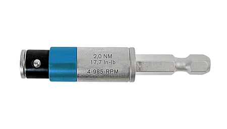E-torque adapter 2.0Nm for 1/4 inch internal+/external mount (250 rpm)