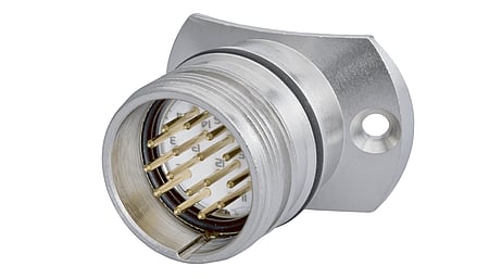 Boîtier M23 Signal Connecteur d'appareil avec rayon Ø 70mm