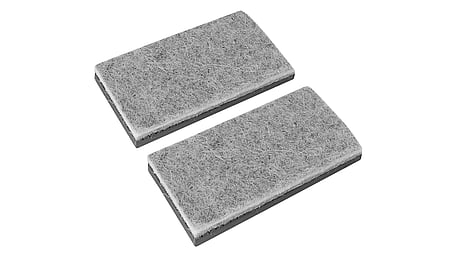 Schonbacken Kunststoff Filz 50 mm (Paar)