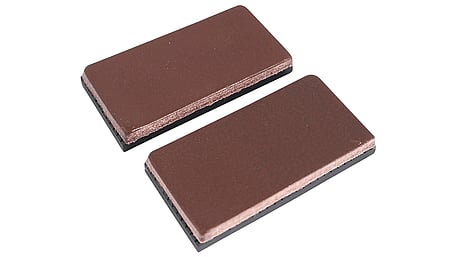 Schonbacken Kunststoff Leder 50 mm (Paar)