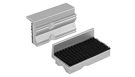 Schutzbacken zum Ankletten Aluminium Prismen 50 mm (Paar)
