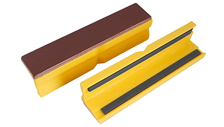 Protective jaws with leather lining (pair) 125 mm