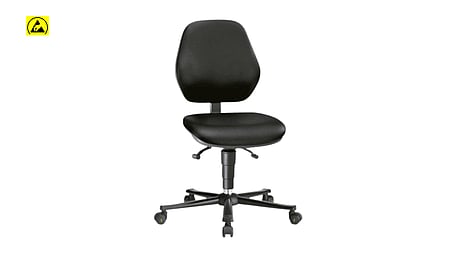 Bimo's Basic 2 ESD work chair, with casters