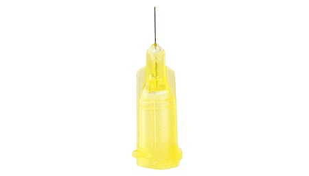 Dispensing needles yellow, 6.35 mm, 32 gauge (50 pcs)