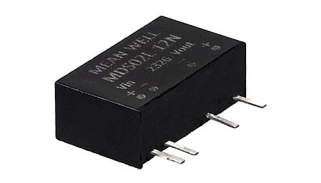 Convertisseur DC/DC médical 2W, entrée 4.5...5.5V, sortie 5V/0.4A