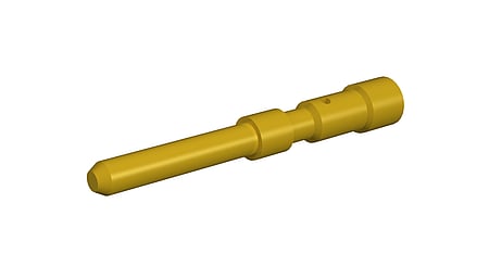 M23 Crimpstift Ø 1.5mm, gedreht  7.010.901.501