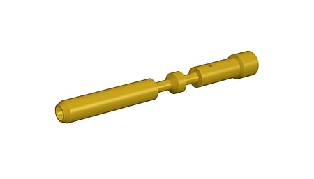 M23 crimp socket Ø 1.0mm, turned 7.010.941.022