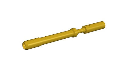 M23 crimp socket Ø 0.6mm, turned 7.010.980.602