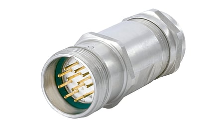 Boîtier M23 Signal Connecteur d'accouplement INOX