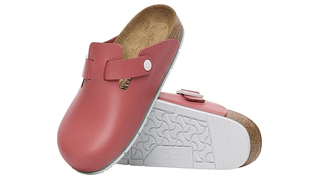 Professional shoe "Boston PRO natural leather Birkenstock", Mars Red