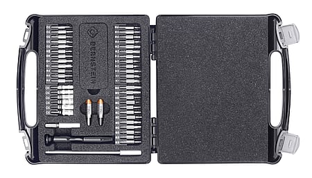 Bit-Satz 47 tlg mit Drehmoment-Adapter 0.5 + 0.6 Nm