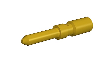 M23 crimping pin Ø 2.0 mm, turned 7.010.902.001