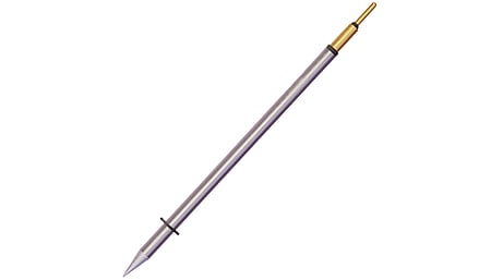 Metcal MicroFine 600 series soldering tip cartridge, chisel, 0.2 mm x 5 mm