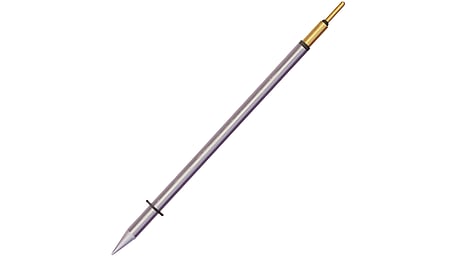 Metcal MicroFine 600 series soldering tip cartridge, chisel, 0.4 mm x 5 mm