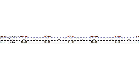 Module LED 480x24mm / 4000K / CRI >90 / 96LED