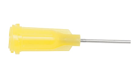 Dosing needle, stainless steel needle with plastic body, gauge: 20 (50 pieces)