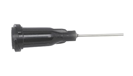 Dosing needle, stainless steel needle with plastic body, gauge: 22 (50 pieces)