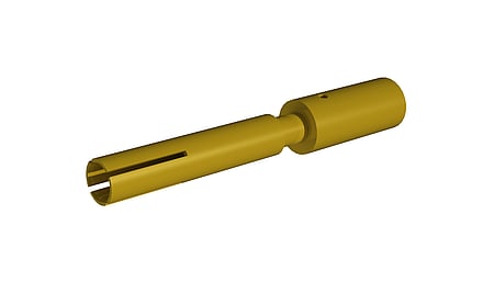 Connecteur femelle à sertir M12 Power Ø 1,5mm, tourné A712-7.010.901.522