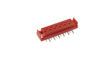 Mini Match Connecteur femelle pour circuit imprimé 10 broches, CMS, droit