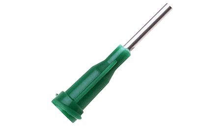 Dosing needle, stainless steel needle with plastic body, gauge: 14 (50 pieces)