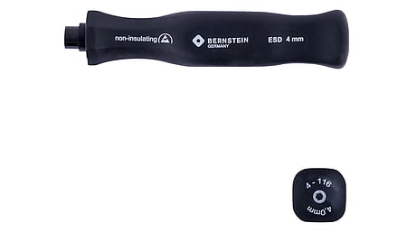 ESD Schraubendrehergriff 4mm, für C4 Bits SW4 (5/32 Zoll)