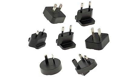 AC Adapter Mix for NGE series, large, Australia, UK, China, USA, EU, Korea, India