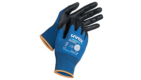 uvex phynomic WET assembly glove in various sizes