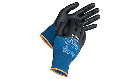uvex phynomic WET PLUS assembly glove in various sizes