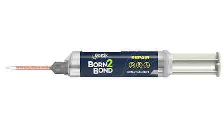 BORN2BOND Repair Hybrid Adhesive 10 g syringe (4:1)+5 mixing nozzles, white