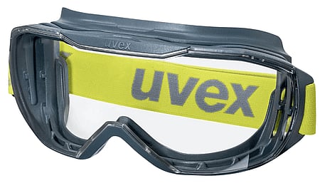 uvex megasonic full-vision goggles (gas-tight)