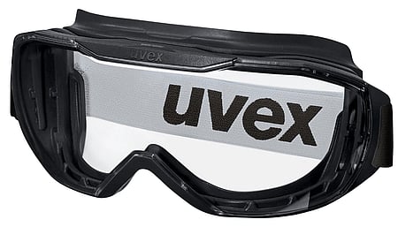 uvex megasonic full-vision goggles