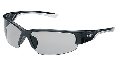uvex polavision temple spectacles with scratch-resistant coating